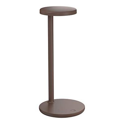 Flos 09.8302.DW Oblique Lampe de table LED en aluminium Marron 4000 K 15,5 x 35 cm