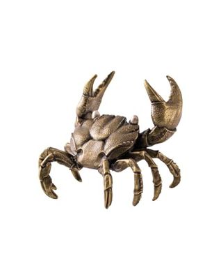 COPPERTIST.WU Porte-stylo crabe mignon et créatif pour accessoires de bureau, boissons de bureau ou cadeaux amusants pour les amateurs de crabe