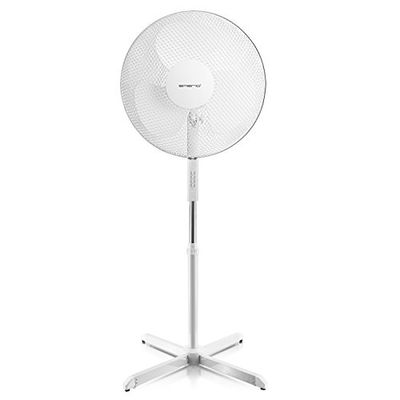 Emerio FN-114203 FN-114203 Staande ventilator, 45 W, 230 V, wit, 125 cm, 11 stuks