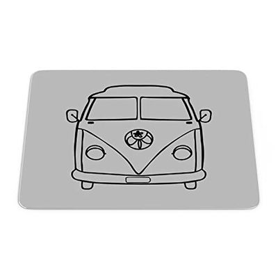 Bonamaison, Rectangle Pop Art Digital Printed Mouse Pad, Non-Slip Base, for Office and Home, Size: 22 x 18 cm
