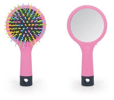 BIFULL Rainbow Mirror-borste Rosa, Unikt, Standard