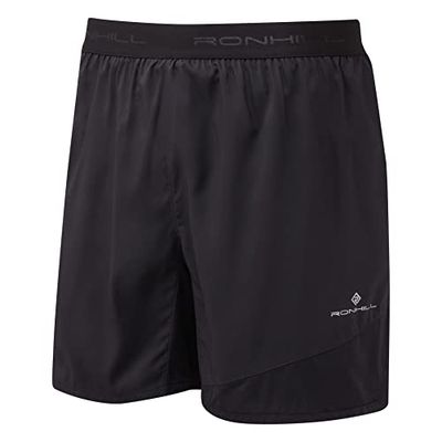 Ronhill, Pantaloncini da Uomo Tech Revive 12,7 cm, Maglietta Intima, Nero, XL