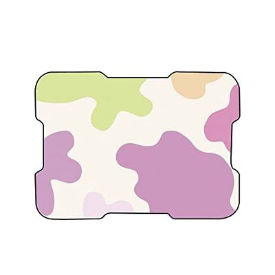 Bonamaison, Musmatta med digitalt tryck, halkfri baksida, för kontor och hem, storlek: 22 x 18 cm