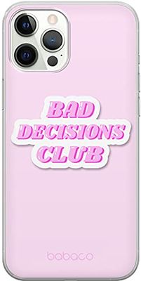 ERT GROUP mobiel telefoonhoesje voor Apple Iphone 12/12 PRO origineel en officieel erkend Babaco patroon 90's Girl 003 aangepast aan de vorm van de mobiele telefoon, hoesje is gemaakt van TPU