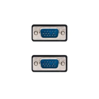 Hoogwaardige SVGA-kabel met HDB15-connector aan beide uiteinden, ideaal voor video-overdracht. Lengte van 1,8 m. Perfect voor het aansluiten van monitoren, projectoren en andere schermen