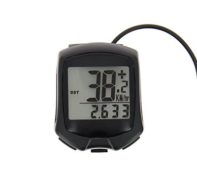 esKapad Fietsmeter met 9 functies: km, snelheid, chrono