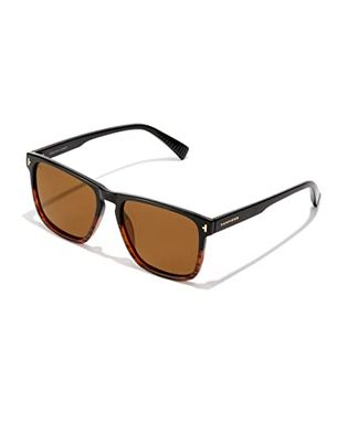 HAWKERS Dust Bril, olijf gepolariseerd, zwart, volwassenen, uniseks, volwassenen, Olijf gepolariseerd · Zwart, one size
