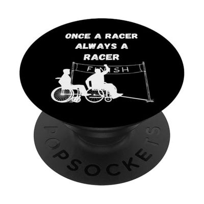 Una vez un corredor, siempre un corredor, un viejo chico que creció divertido PopSockets PopGrip Adhesivo