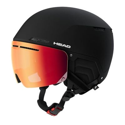 HEAD Cinema Pro Ski- en snowboardhelm, uniseks, zwart