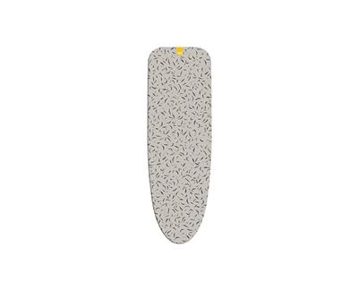 Joseph Joseph Ironing Board Cover 135 X 45Cm, Cotton With padded felt underlay- For Use With Glide Max, Ecru Scatter