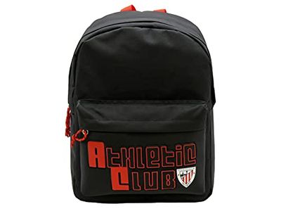 Athletic Club Backpack,Unisex Kids,Black and Red,One Size