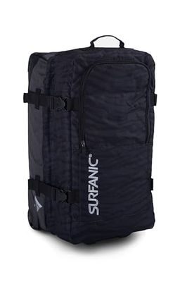 Surfanic Maxim 2.0 70L Roller Tas, Tijger Nacht, 70L, Lichtgewicht reistas met 2 wielen, split-level