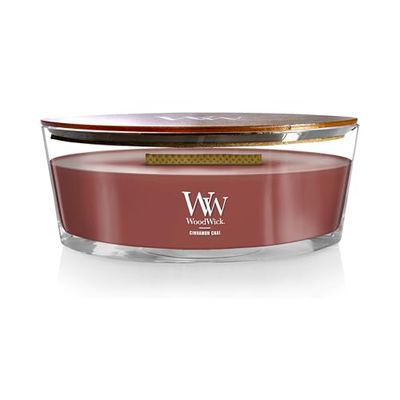 WoodWick vela aromática em forma de elipse, chai com canela