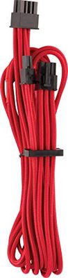 Câbles PCIe (connecteur simple) type 4 Gen 4 à gainage individuel CORSAIR Premium – rouges