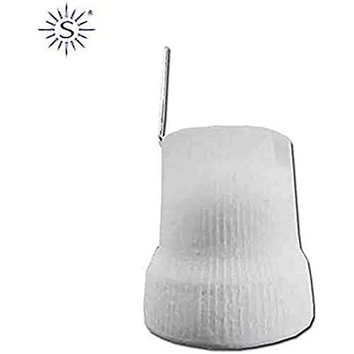 Solera 854C longue pour Bougie ref 479 K. couleur crème.