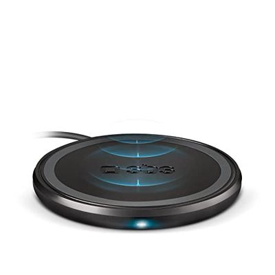 SBS Wireless Fast Charge tafellader, 10 W voor ultrasnel opladen, laadstation voor Qi-telefoons, smartphones iPhone/Samsung/Xiaomi/Oppo/Huawei