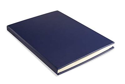 Libro de firma, 21 x 29 cm (A4) con 96 hojas de color marfil de papel verjurado