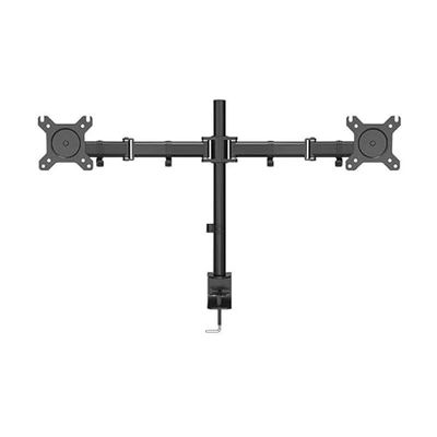 VoltShine Support Dual Monitor - Permet l'installation d'écrans de 13" à 27", réglage de Hauteur et d'angle, Construction Robuste en métal et Plastique