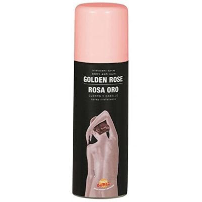 FIESTAS GUIRCA Bote Body Spray Iridiscente 125 ML.Rosa/Oro