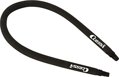 Cressi Circular Band, Elastico Circolare Diametro 13 mm Unisex Adulto, Nero, 13x440 mm