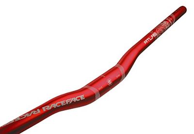 Race Face Unisex's HB12A31.8RED Atlas 0,5 riserare 31,8 x 785 handtag bar, röd, en storlek