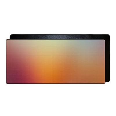 Gaming Mouse Pad da gioco rettangolare in tessuto stampato in digitale, fondo antiscivolo, bordo cucito nero per FPS, MOBA, giochi per giocatore singolo XL, dimensioni: 90X40 cm
