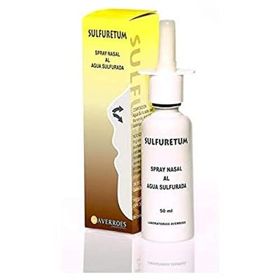 Averroes Sulfuretum Spray Nasal Agua Sulfurada 50 ml - 1 Unidad