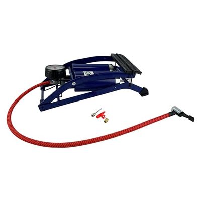 Sakura PG270TWN Pompa a Piede, Cilindro Doppio con Indicatore