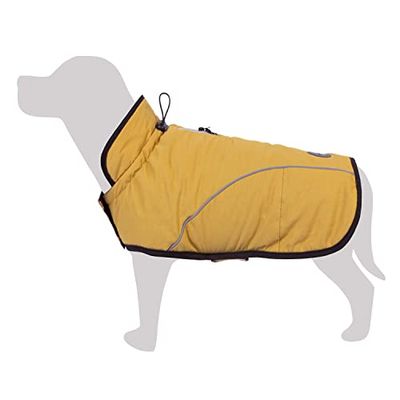 Waterdicht, honingkleuren, maat XL/40 cm, hondenkleding ter bescherming tegen kou, accessoires voor huisdieren, mantels, sweatshirt, truien, vest, jassen, sweater, waterdicht en nog veel meer