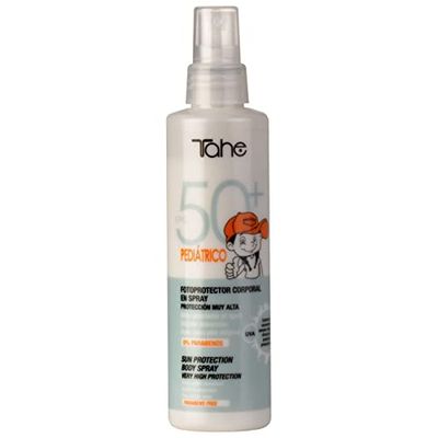 Tahe Sun Protect - Protezione solare per bambini Pediatrico, protezione solare spray per bambini, SPF 50+ 200 ml