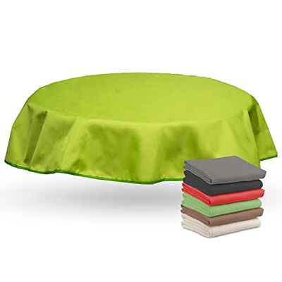 Beo Table d'extérieur Plafond imperméable, Rond, diamètre 160 cm, Vert Clair