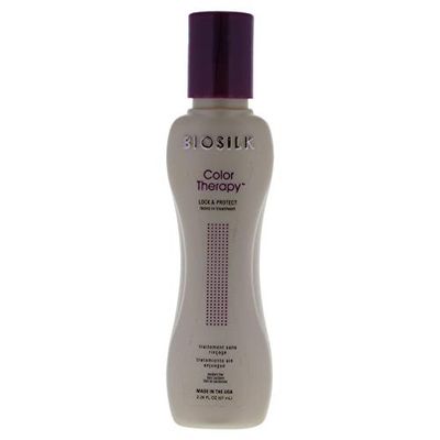Color Therapy Lock and Protect Leave-In Treatment by Biosilk for Unisex - 2.26 oz Treatment