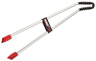 The Helping Hand Company Ranger MAX - Recolector de Arena Estilo Pinza con Mango Curvo de 89 cm, Resistente para Recoger Basura de Mano, para Adultos, Herramienta de Recogida de Basura al Aire Libre