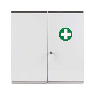 Reliance Medical Armadio, Metallo, Bianco, Budapest Metal Wall Cabinet