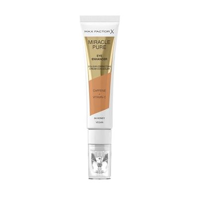 Max Factor Miracle Pure Eye Enhancer - Colour-Correcting Concealer - 04 - Honey, 10ml