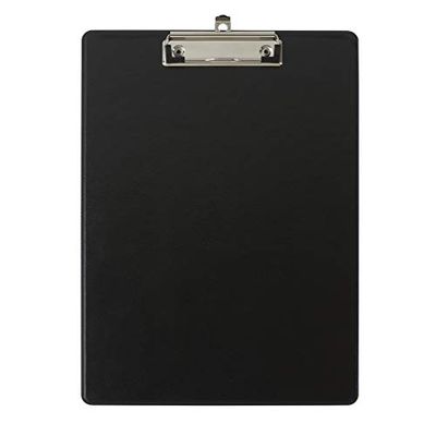 Exacompta - Ref. 19291E - 1 Clipboard with pocket - Format 23x32cm for A4 - Black