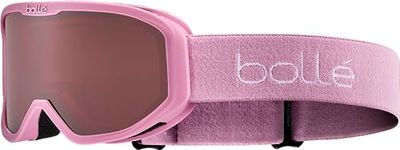 bollé, INUK Pink Matte, Rosy Bronze Cat 3, Occhiali da sci, Extra Small, Unisex Bambini