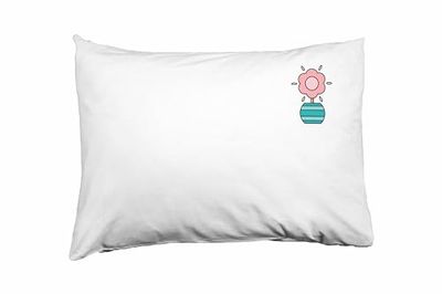 Bona Basics Federa Decorativa, Poliestere, Bianco, 35 x 50 cm
