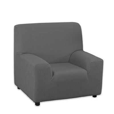 Martina Home Funda Sofa Emilia 1 Plaza (70 a 110 cm), Antracita