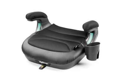 Peg Perego Viaggio Shuttle Siège Auto, Réhausseur Auto avec ISOFIX pour Enfants de 125 à 150 cm (6-12 ans), 22-36 kg, Licorice
