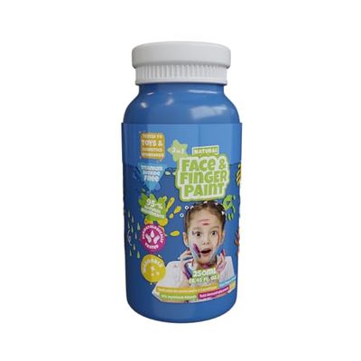 Natural Face & Finger Paint - 250 ml - Blu