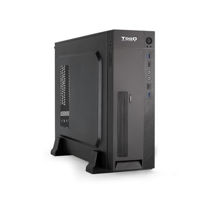 Caja Slim - Caja matx con Lector de Tarjetas, 500W de Potencia, diseño Compacto y Moderno, Ideal para configuraciones eficientes y Espacios reducidos.* *