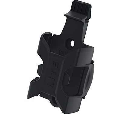 ABUS Suporte para cadeado de bicicleta SH 6055K borda Lite - suporte para transportar cadeado dobrável, preto