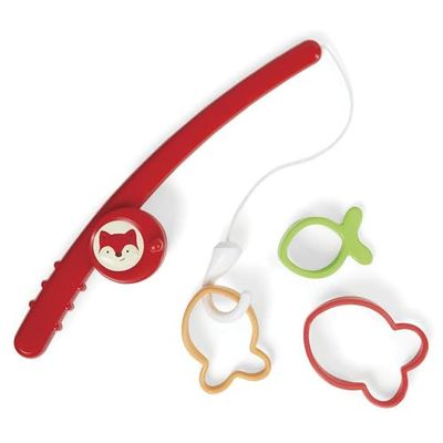Skip Hop Fishing Fox Baby Bath Toy, Fishin' Fox 5.72 x 4.45 x 30.48 cm,Multicolour,9H498310