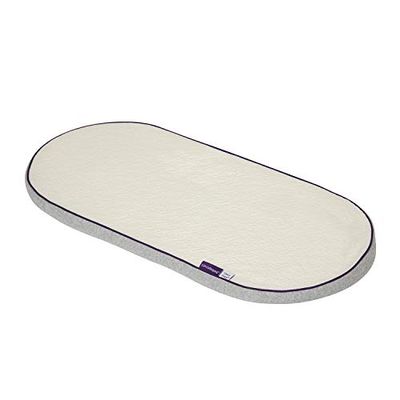 ClevaMama ClevaFoam Matelas Landau et Couffin - Matelas de Nacelle pour Nouveau-Né et Bébé 66 x 28 cm