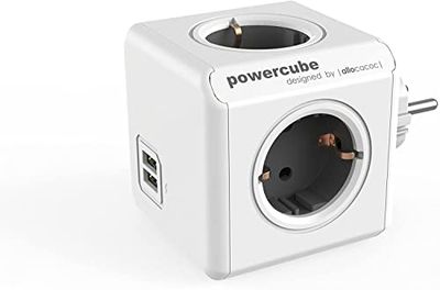 Allocacoc POWERCUBE original USB, cinzento escuro
