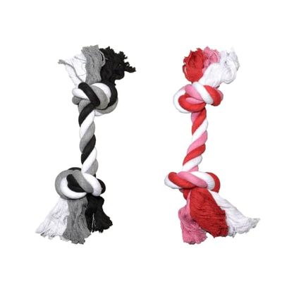 bubimex Sznurek węzłowy dla psa 26 cm, kolor losowy