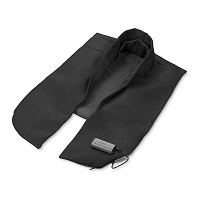 medisana OL 150 cappa riscaldante senza fili con powerbank in look business per l'ufficio, 3 impostazioni di temperatura, protezione dal surriscaldamento, spegnimento automatico