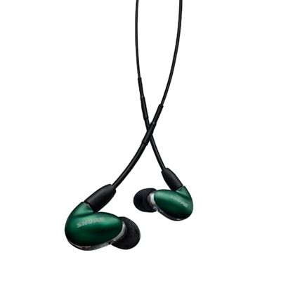 Shure SE846 PRO Gen 2 Auricolari con isolamento acustico cablato, sicuri, suono professionale fascia alta, 4 driver HD, filtri audio aggiornati, qualità durevole, frequenza personalizzabile - Giada