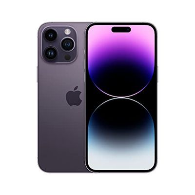 Apple iPhone 14 Pro Max, 1TB, Deep Purple (Renewed Premium)